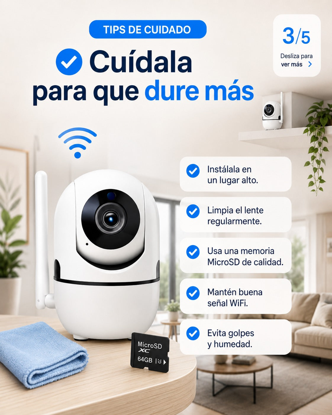 Cámara de Seguridad V380 Pro