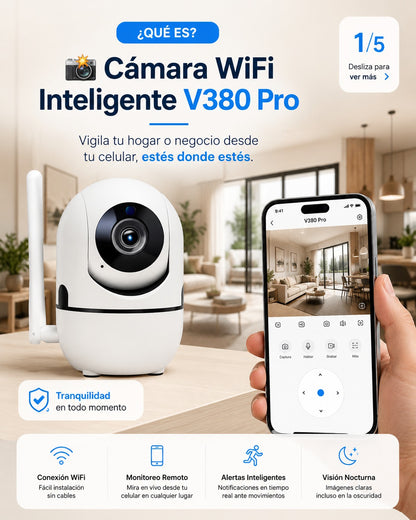 Cámara de Seguridad V380 Pro