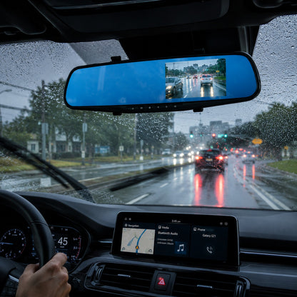 Espejo Retrovisor Doble Cámara