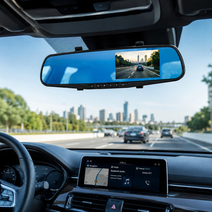 Espejo Retrovisor Doble Cámara